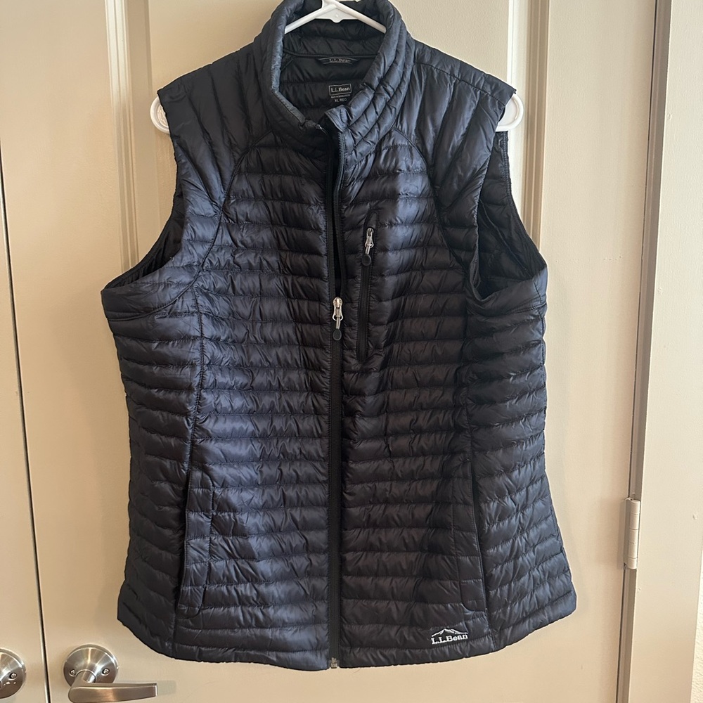 L.L. Bean Women's Dark Gray Puffer Vest